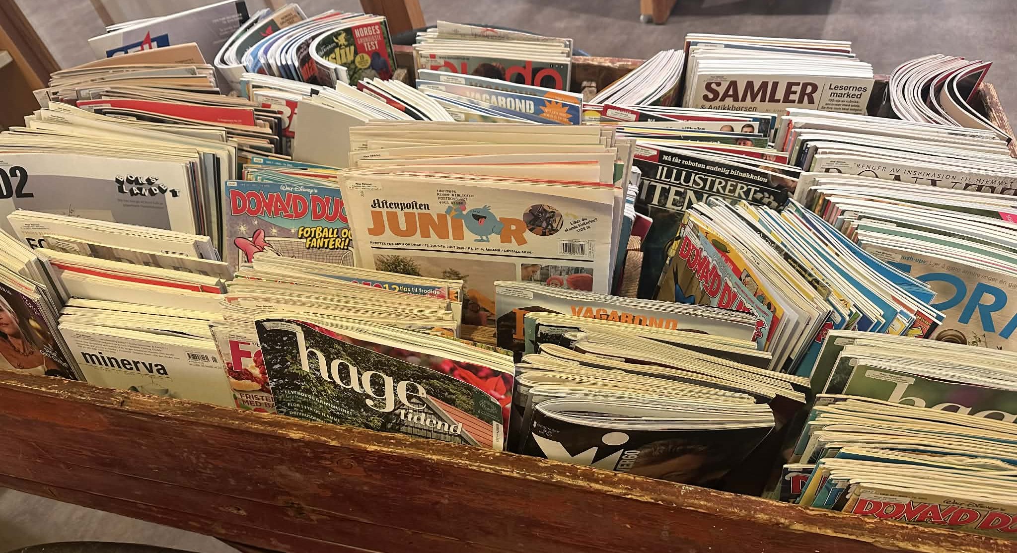 Bilde av tidsskrfter